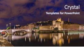  Presentation with architecture old - Slides having france - travel and architecture background background and a wine colored foreground