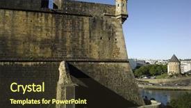  Presentation with france - Colorful theme enhanced with france-brittany-brest-view backdrop and a tawny brown colored foreground