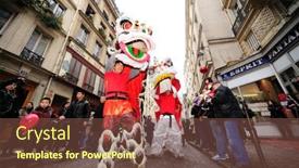  Presentation with chinese dragon - 