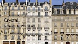  Presentation with notre dame de paris france - PPT layouts consisting of france paris very nice facade background and a mint green colored foreground