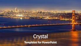  Presentation with san francisco - Audience pleasing slide set consisting of francisco california usa west coast backdrop and a tawny brown colored foreground