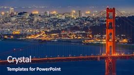  Presentation with san francisco chinatown - Cool new theme with francisco california usa west coast backdrop and a navy blue colored foreground