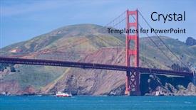  Presentation with san francisco - Amazing PPT layouts having francisco california usa west coast backdrop and a  colored foreground