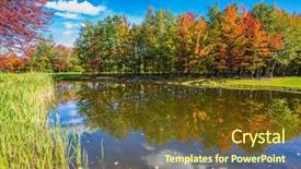  Presentation with water park - Slide deck with francophone - concept of active tourism adorable background and a tawny brown colored foreground