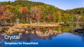  Presentation with tourism - Cool new PPT theme with francophone - concept of ecological tourism magnificent backdrop and a ocean colored foreground