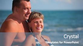  Presentation with law of the sea - Colorful slide deck enhanced with frankenstein - portrait of pair against sea backdrop and a seafoam green colored foreground