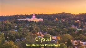  Presentation with kentucky - Audience pleasing slide deck consisting of frankfort kentucky usa backdrop and a tawny brown colored foreground