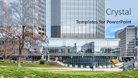  Presentation with bank building - 