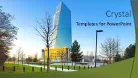  Presentation with bank building - 