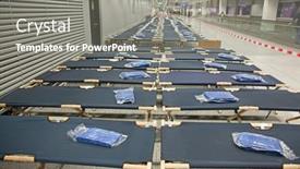  Presentation with leave - Cool new PPT theme with frankfurt-germany-february-23-frankfurt backdrop and a  colored foreground