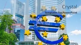  Presentation with monetary policy - Amazing slide deck having frankfurt-germany-january-22-2019 backdrop and a light blue colored foreground