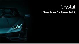  Presentation with motor sports - Slides featuring frankfurt-germany-sep-19-2019 background and a black colored foreground