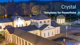  Presentation with mineral - Audience pleasing presentation design consisting of frantisek-pavilion-which-houses-frantisek backdrop and a ocean colored foreground