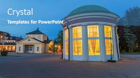  Presentation with mineral - Slide deck featuring frantisek-pavilion-which-houses-frantisek background and a teal colored foreground