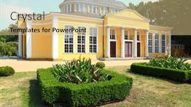  Presentation with mineral - Beautiful slide deck featuring frantiskovy-lazne-czech-republic-august backdrop and a coral colored foreground