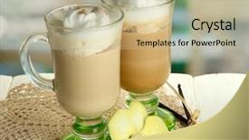  Presentation with fragrant - Slides with airport terminal boarding gate background and a gray colored foreground