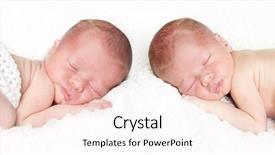  Presentation with newborn baby - Cool new presentation with fraternity - portrait of a newborn baby backdrop and a sky blue colored foreground