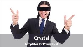  Presentation with fraud - Slide set having fraud detection - young man with black face background and a dark gray colored foreground