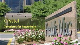  Presentation with mac - Colorful presentation theme enhanced with freddie-mac-headquarters-in-mclean backdrop and a tawny brown colored foreground