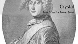  Presentation with king - Cool new theme with frederick ii 1712-1786 was a king in prussia and a king of prussia engraving by unknown artist published in harper's monthly magazine in april 1884 backdrop and a light gray colored foreground