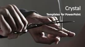  Presentation with cigarette - PPT layouts having free - closeup of a young caucasian background and a dark gray colored foreground