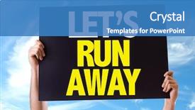  Presentation with wedding card india - Slide set enhanced with marathon free - let's run away card background and a  colored foreground