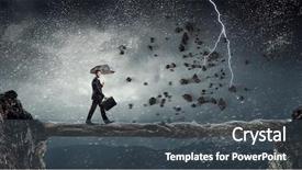  Presentation with overcome - PPT theme with free 3d - overcome fear of failure mixed background and a dark gray colored foreground