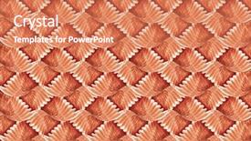  Presentation with anatomy - Amazing slides having free anatomy - abstract texture of pigeon wings backdrop and a coral colored foreground