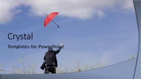  Presentation with radiation protection radiology - Amazing presentation having running sunshine - coverage or protection backdrop and a light blue colored foreground