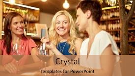  Presentation with cashless - Slides enhanced with free best - leisure cashless payment and lifestyle background and a coral colored foreground