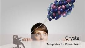  Presentation with what is thing used in looking for far object - Amazing presentation design having free boss day - businesswoman looking backdrop and a  colored foreground