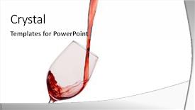  Presentation with red wine cheese - Presentation featuring free burgundy - glass of red wine background and a white colored foreground