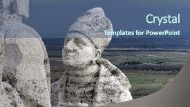  Presentation with los angeles - Audience pleasing slide deck consisting of free christianity - faith cerro de los angeles backdrop and a ocean colored foreground