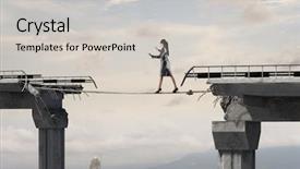  Presentation with overcoming - PPT theme with free construction - overcoming problems and difficulties mixed background and a light gray colored foreground