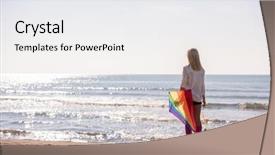  Presentation with black couple having fun - Amazing PPT layouts having free cruise ship - beautiful young woman having fun backdrop and a  colored foreground