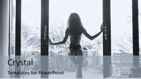  Presentation with photo sex gender - Colorful PPT layouts enhanced with free curtain - beautiful sexy lady in panties backdrop and a light blue colored foreground