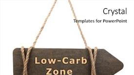  Presentation with zone - Slide deck enhanced with free healthcare templates - wooden board hanging on rope background and a white colored foreground