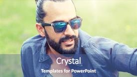  Presentation with people street - Theme featuring free eastern europe - lifestyle leisure and people concept background and a  colored foreground