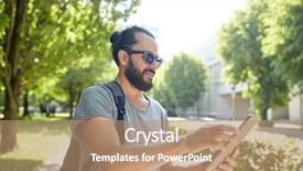  Presentation with rural tourism people adventure - Audience pleasing theme consisting of free eastern europe - travel tourism backpacking technology backdrop and a  colored foreground