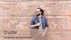  Presentation with rural tourism people adventure - Presentation theme having free eastern europe - travel tourism lifestyle and people background and a  colored foreground