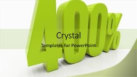  Presentation with animal and plants illustration - Slide set consisting of free evaluation - percent off discount 3d illustration background and a yellow colored foreground