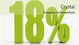  Presentation with animal and plants illustration - Colorful presentation theme enhanced with free evaluation - percent off discount 3d illustration backdrop and a soft green colored foreground