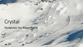  Presentation with hawker food many kind - Audience pleasing PPT theme consisting of free france - snowpark with many ramps backdrop and a light gray colored foreground