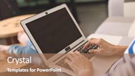  Presentation with free global warming - Beautiful slide deck featuring free global warming - concept of working at home backdrop and a  colored foreground