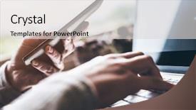  Presentation with free global warming - Slides having free global warming - concept of working at home background and a light gray colored foreground