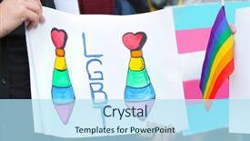  Presentation with gay - Cool new slides with free human heart free - concept of sexual minority man backdrop and a light blue colored foreground