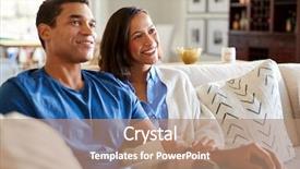  Presentation with millennial - Amazing presentation theme having free knee - happy african american millennial couple backdrop and a coral colored foreground