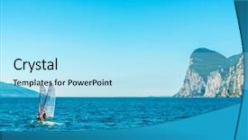  Presentation with beautiful mountains river lake sky nature - Cool new presentation with free lighthouse - beautiful peaceful lake garda italy backdrop and a  colored foreground