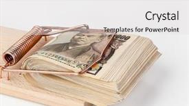  Presentation with loan - Cool new theme with free loan - yen bills from japan backdrop and a  colored foreground