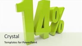  Presentation with math symbol - Beautiful slide deck featuring free math - 14 percent discount 3d sign backdrop and a yellow colored foreground